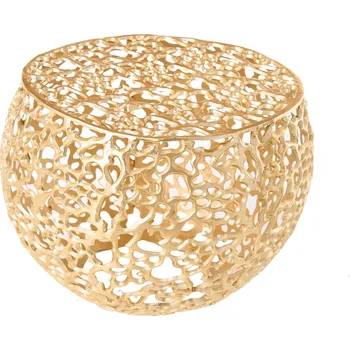 Konferenční stolek Konferenční stolek ABSTRACT LEAF 55cm zlatá