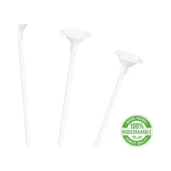 Balónek Eko papírové tyčinky na balónky 100 ks - Party Pal