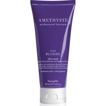 Vlasová regenerace FarmaVita Amethyste Cool Blonde hydratační maska pro studené odstíny blond 250 ml