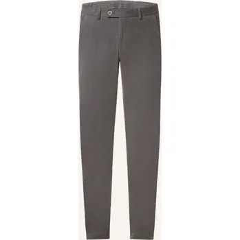Pánské kalhoty Hiltl Pánské Chino Kalhoty Slim Fit, šedá, 52