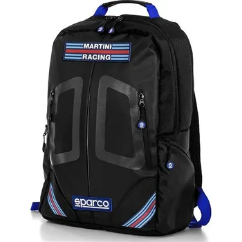 turistický batoh Sparco Stage Martini Racing MY23 Batoh modrý