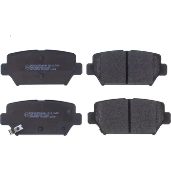 Brzdová destička Sada brzdových destiček, kotoučová brzda DENCKERMANN B111645