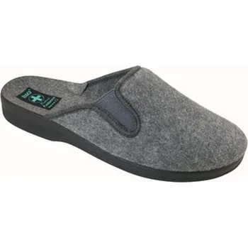 Pánské pantofle Pánské pantofle Adanex 25582 šedé s pružnou gumou šedá 42