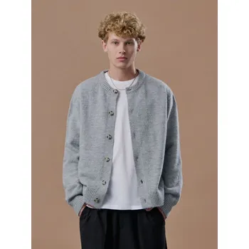 Pánská móda Kardigan - XL - House - tmavošedý - 681HX-90M