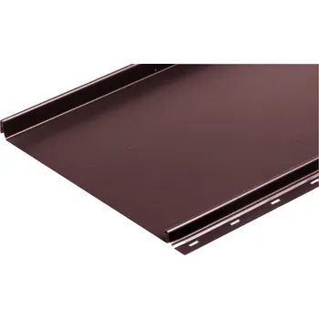 Střešní krytina Rapid TREND 510 Satjam Barva: 8017 - Čokoládová hnědá, Povrchová úprava: Polyestersat 25 µm (PE 25), Typ: bez prolisu a zástřihu