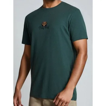 Pánské tričko Sinsay - Tričko s krátkým rukávem - zelená - 846GP-67X - 846GP-67X-2XL