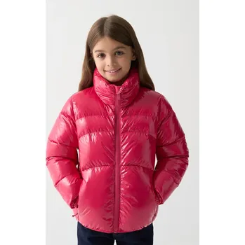 Dívčí bunda Dětská péřová bunda Colmar GLOWER růžová barva, 3476.8XV 3476.8XV.154.172 42X, vel. 154