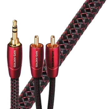 Audio kabel Audioquest Golden gate JR 5,0 m - audio kabel 3,5 mm jack - 2 x RCA