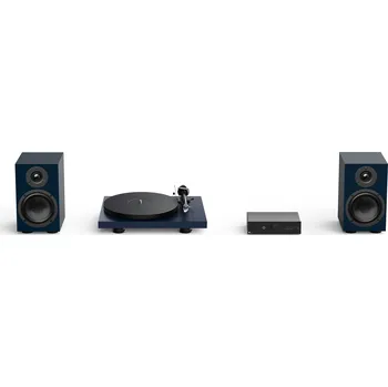 Gramofon Pro-Ject Colourful Audio System 2 - All-in-one Hi-Fi systém s gramofonem - Satin Blue