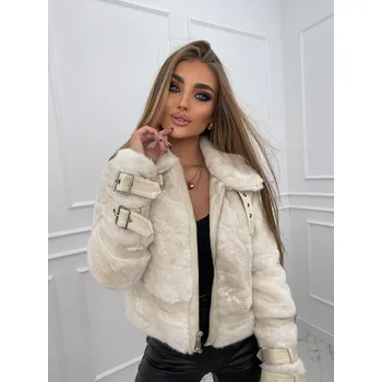 made in Italy Dámská krátká bunda, kožíšek 24121 L - 40