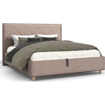 Postel Čalouněná postel Madison Frame Standard, Plastic, Paris Khaki, 180x200 cm