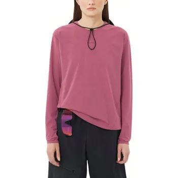 Dámské tričko Salomon Trackline LS Tee W LC2650300 - nocturne L
