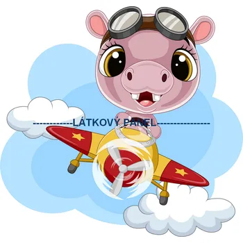 Látkový panel - Dětský - DE-109 Velikost: 40x40cm, Materiál: Mikroplyš