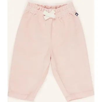 Petit Bateau Manšestrové Kalhoty pro miminko, světle růžová, 68