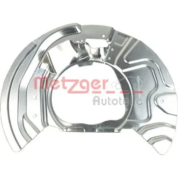 Brzdový systém Ochranný plech proti rozstřikování, brzdový kotouč METZGER 6115173