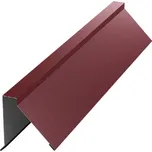 BILKA HŘEBENÁČ POLOVIČNÍ-0,50mm Barva: RAL 8004 / měděná hnědá, ÚPRAVA: MAT