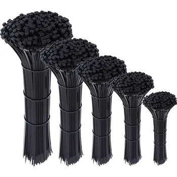 kabelová chránička SEFIS sada stahovacích pásek 250 ks černá