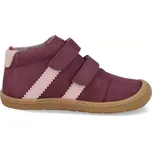 Barefoot zimní boty Koel David wool pink/bordo 25