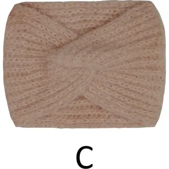 Čepice AJS Zimní čelenka 44578 barva: béžová