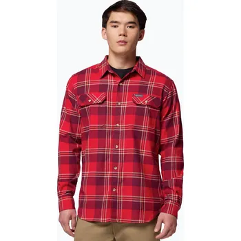 Pánská košile Columbia Flare Gun Stretch Flannel mtn red trails edge plaid