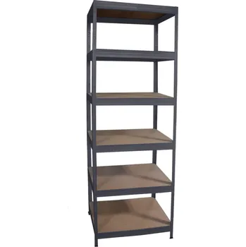 regál meets-ecommerce UG Kovový dílenský regál 230x60x40, 4-7 polic barva: pozink, počet polic: 4 police