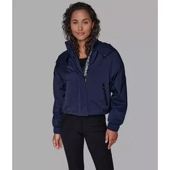 KARL LAGERFELD PARIS dámský bomber CROPPED modrý S