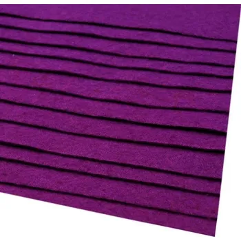 Barevná dekorační plsť A4 - 166g/m2 - 42 - fialová