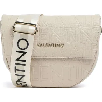 Kabelka Valentino Bags crossbody kabelka půlměsíc logo béžová