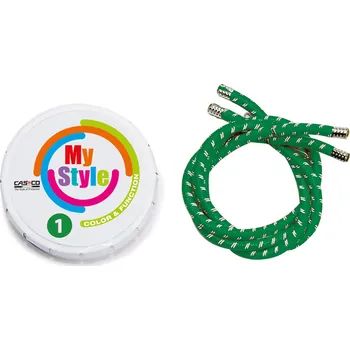 Jezdecká přilba Barevné proužky MyStyle k helmám Casco - zelená reflex 2 - helmy L-XL