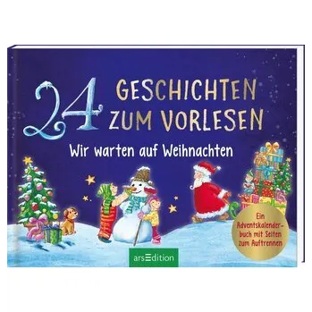 Pohádka 24 Geschichten zum Vorlesen - Wir warten auf Weihnachten - Volk, Katharina E.