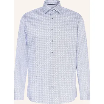 Pánská košile Eterna Pánská Košile Modern Fit, modrá / bílá / tmavě modrá, 43
