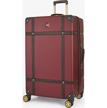 Plastový kufr ROCK Vintage L - červená