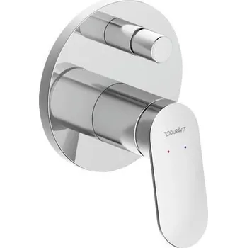 Vodovodní baterie Duravit Wave Podomítková baterie s tělesem pro 2 spotřebiče, chrom WA4210008010