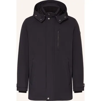 Pánská bunda Bugatti Pánská Parka S Odnímatelnou Kapucí, tmavě modrá, 56