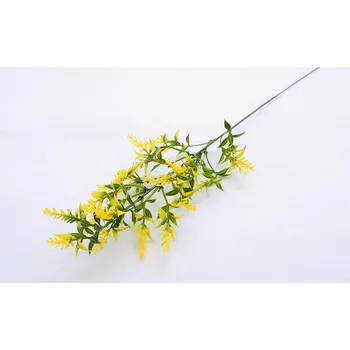 umělá květina Umělá VĚTVIČKA s lístky žlutá