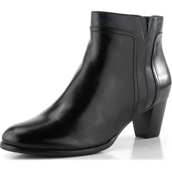 Dámská zimní obuv Regarde kotník na podpatku Sonia-152 black/navy - 40 | P698820