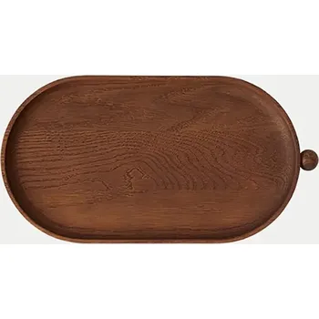 Ozdobný tác OYOY Inka hnědá barva L300225 88X