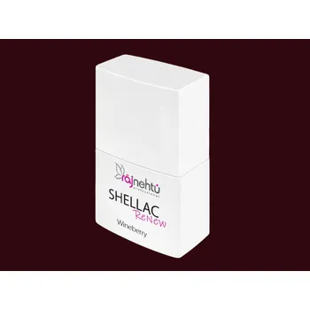 Lak na nehty Ráj nehtů UV Shellac ReNew 12 ml - Wineberry