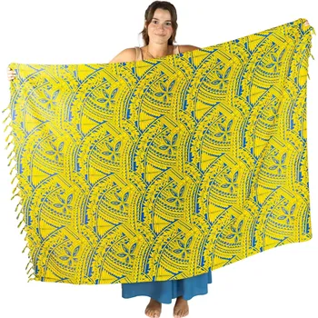 Šátek Sarong / pareo / plážový šátek Liora Yellow, Sittar.cz