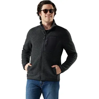 Pánský svetr Smartwool Second Cut Fleece Jacket M charcoal M