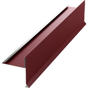 BILKA ZÁVĚTRNÁ LIŠTA ŠTÍTOVÁ-spodní / 0,50 mm Barva: RAL 7016 / antracitová šedá, ÚPRAVA: LESK