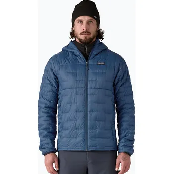 Pánská péřová bunda Patagonia Micro Puff Hoody clement blue