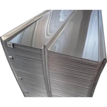 plechová krytina Hliníkové střechy Hliníková šablona 1 m 0,60 x 440 x 1000 mm 1 ks přírodní