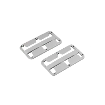 Sklenice Držák sklenic na červené víno 2ks šedá