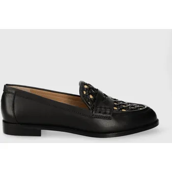 Dámská obuv Kožené mokasíny Lauren Ralph Lauren Wynnie II 802925342001.001 černá 99X, EUR 40