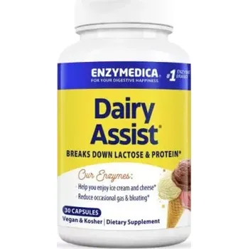 DairyAssist, 30 kapslí Enzymedica
