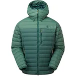 Mountain Equipment Earthrise Hooded Jacket Men's, Pine/Fern - pánská lehká péřová bunda XXL + Doprava zdarma