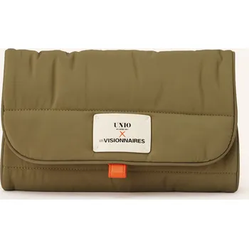 Kabelka Unio Dámská Kosmetická Taštička Puffy, olivová, one size