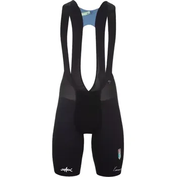 Cyklistické kalhoty Q36.5 Cyklistické kalhoty krátké s laclem - DOTTORE CLIMA NIBALI - černá