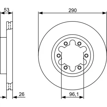 Brzdový kotouč Brzdový kotouč BOSCH 0 986 479 355